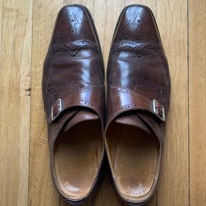 Saks Fifth Avenue Monkstrap dress shoes
